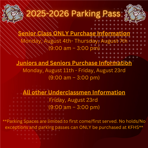 Parking Pass Info